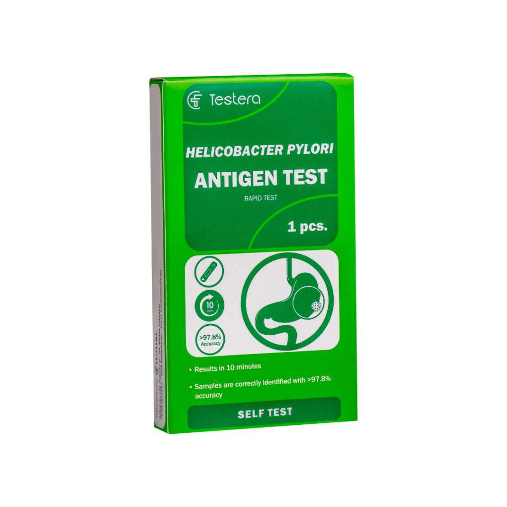 Testera H. pylori Antigen Rapid Test – package
