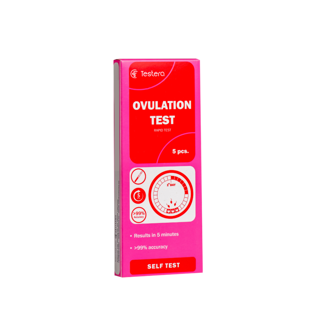 Testera Ovulation Rapid Test Dipstick – package
