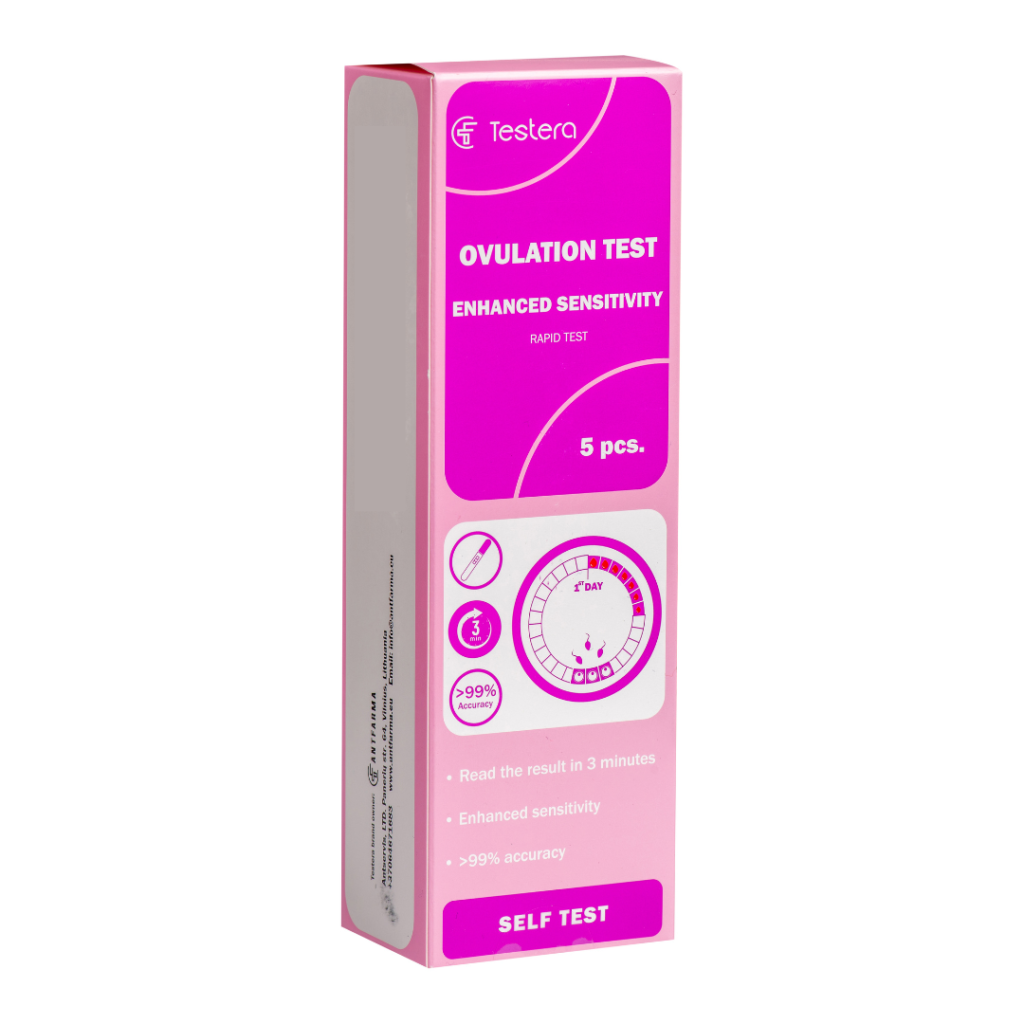 Testera Ovulation Rapid Test Midstream – package
