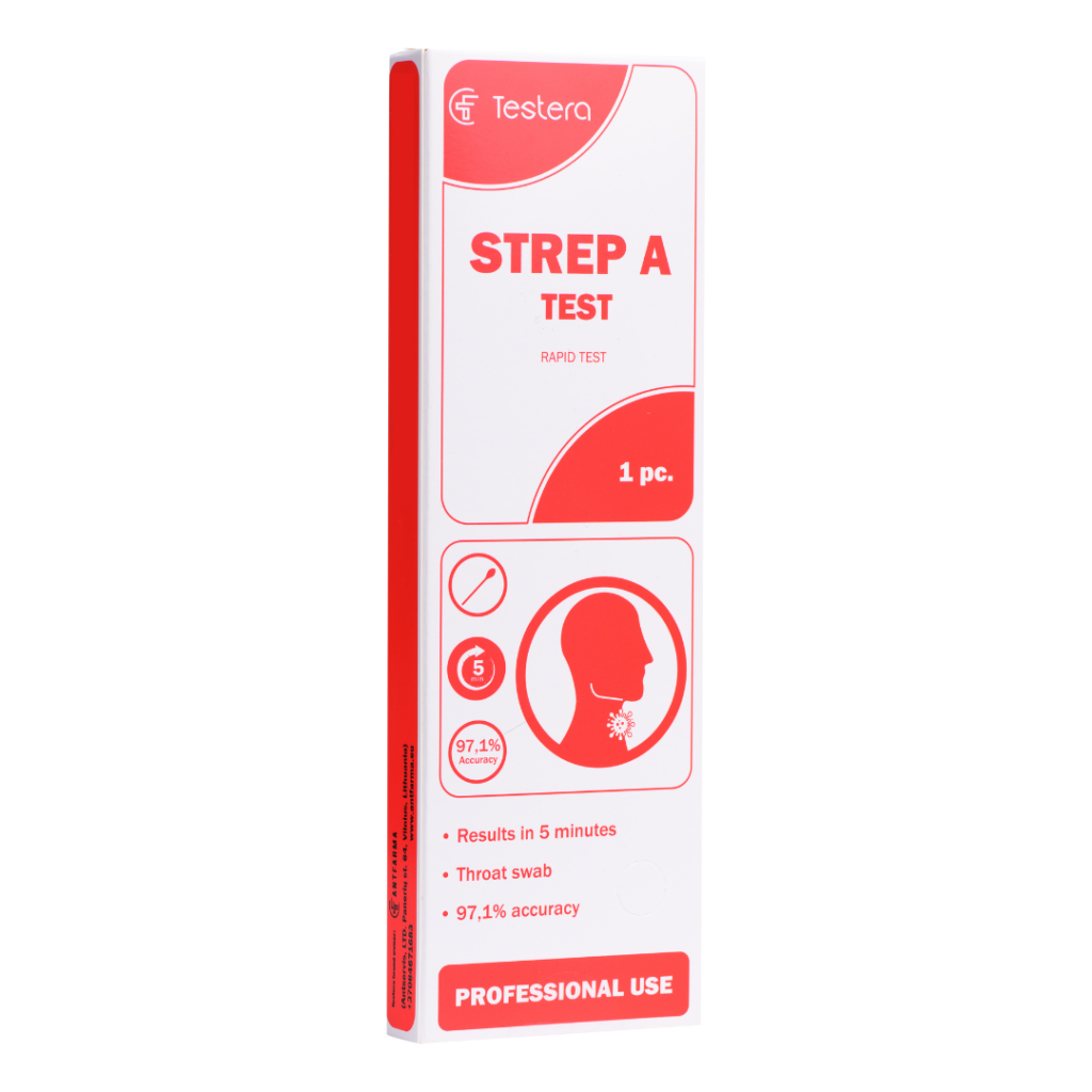 Testera Strep A Rapid Test – package