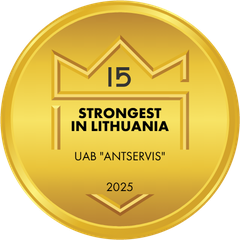 Strongest in Lithuania 2025 – UAB Antservis