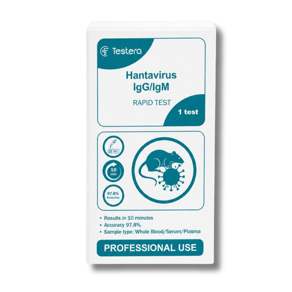 Hantaviruso IgG/IgM greitasis testas